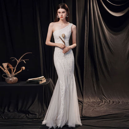 Robe Longue Sirène de Soirée – Élégance Luxe & Raffinement pour Femme 💃✨