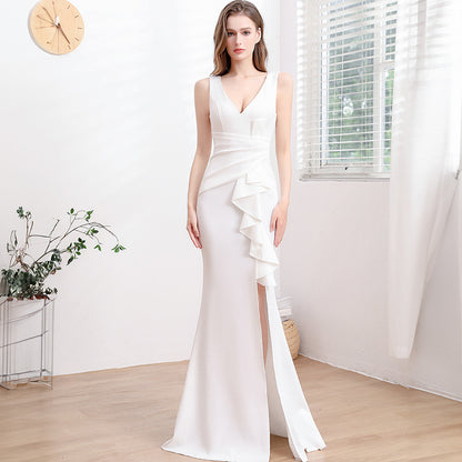 Robe de Soirée Élégante et Luxe Discret – Longue & Sophistiquée pour Femme ✨