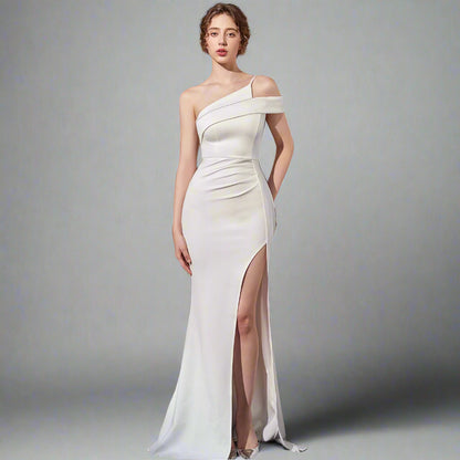 Robe Longue Sirène Élégante – Banquet & Soirée de Prestige pour Femme ✨