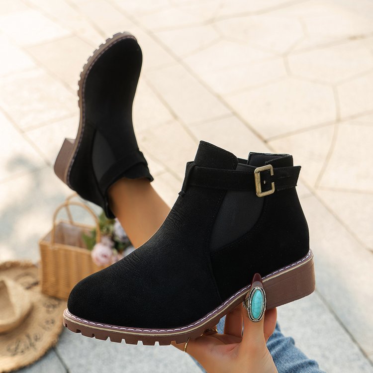 Bottes Martin en Daim