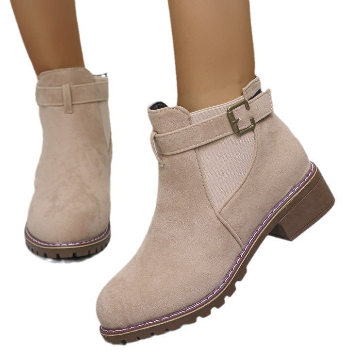 Bottes Martin en Daim